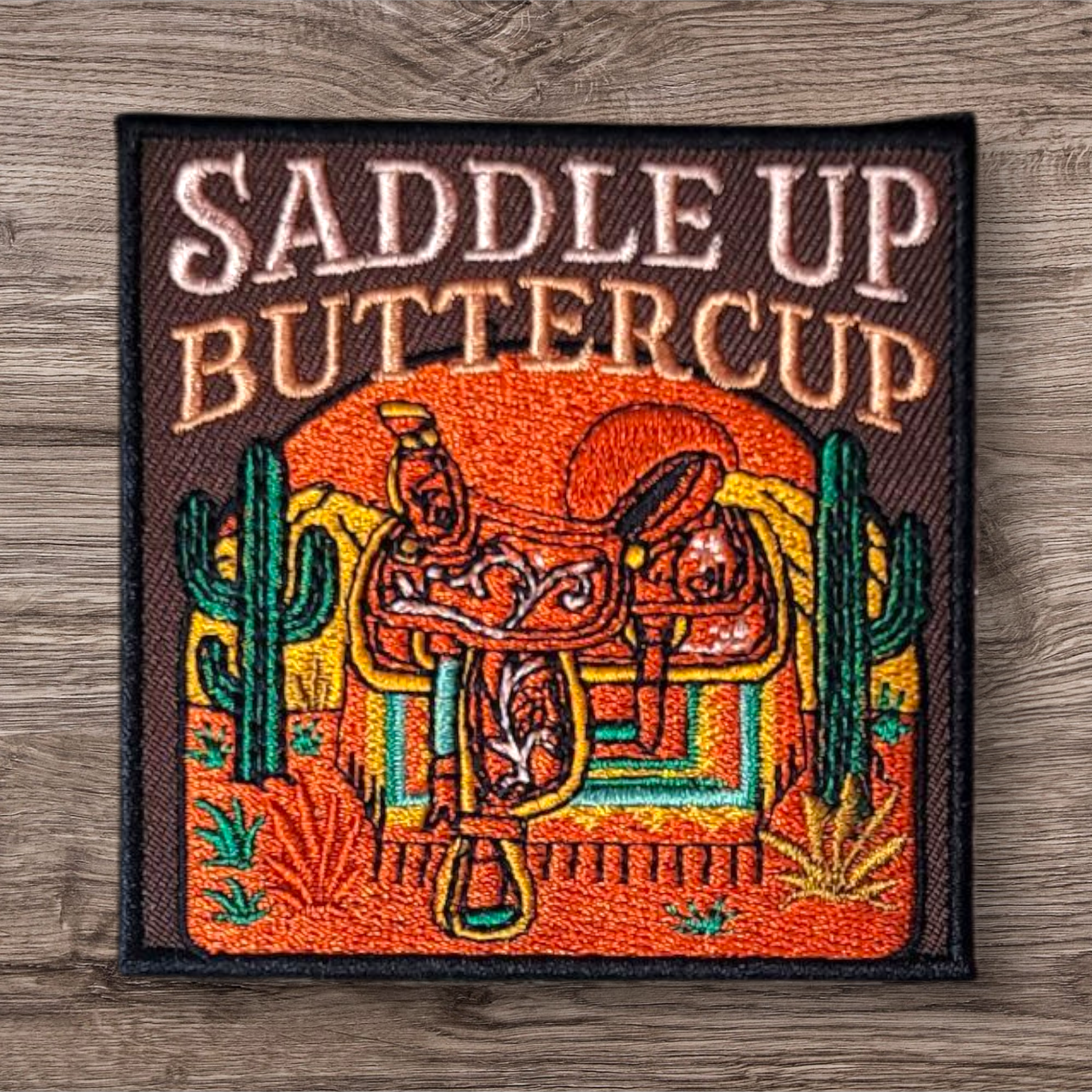 Saddle Up Buttercup Patch