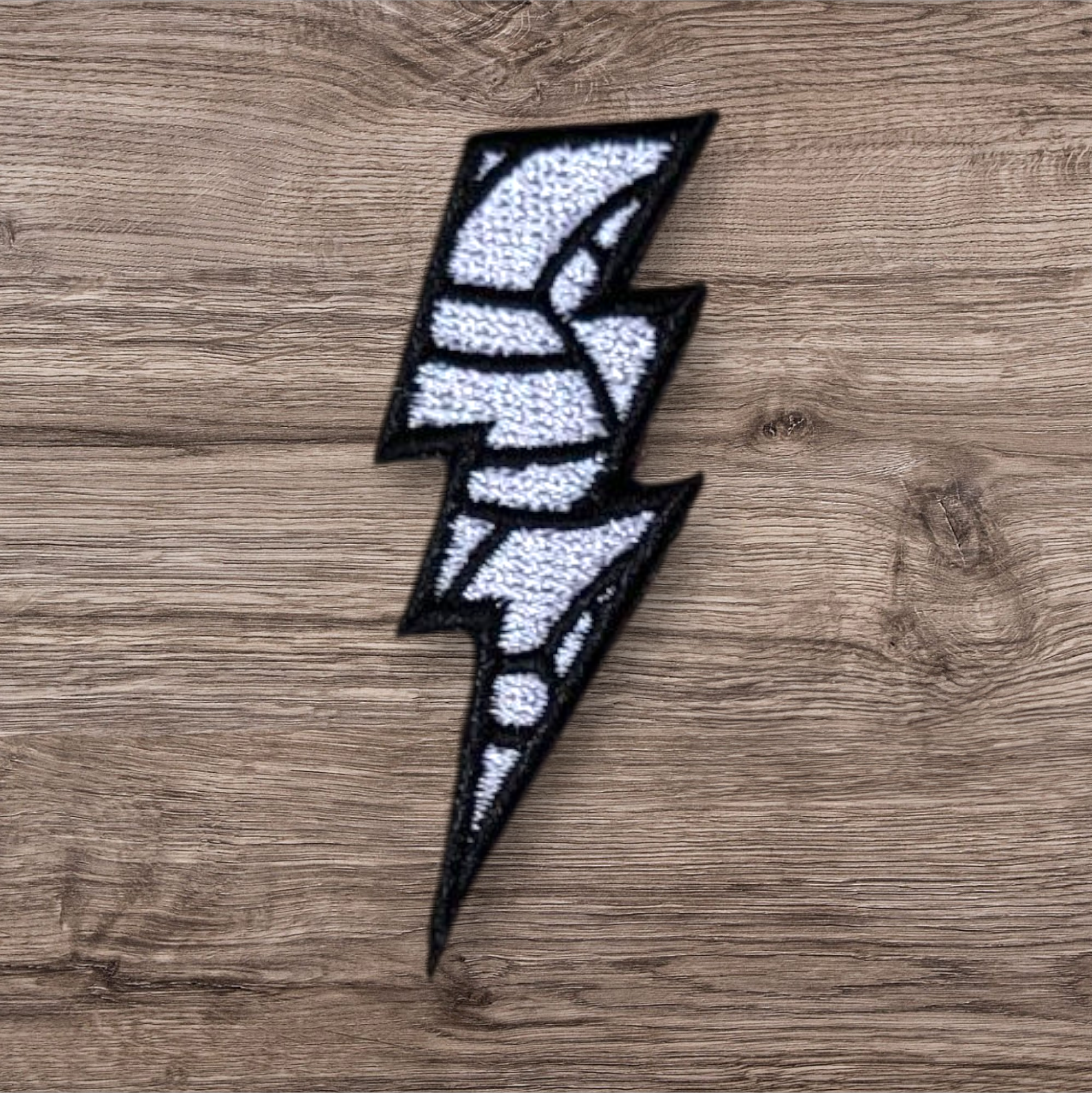 Volleyball Lightning Bolt Patch