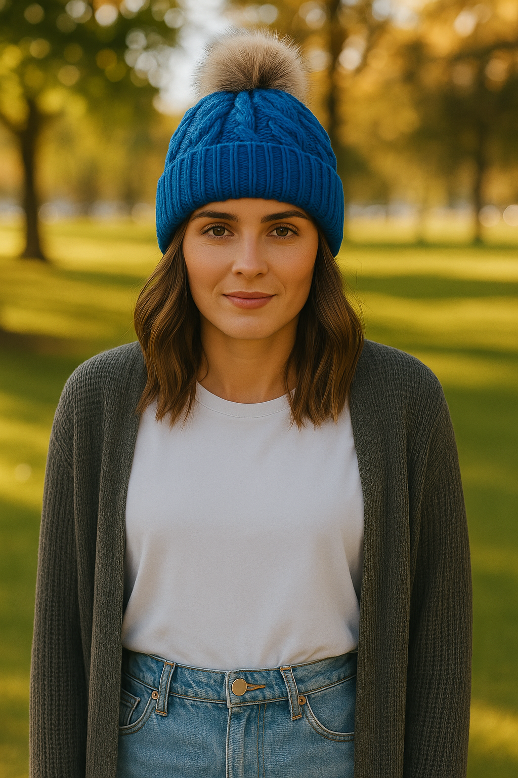 Dark Teal Beanie