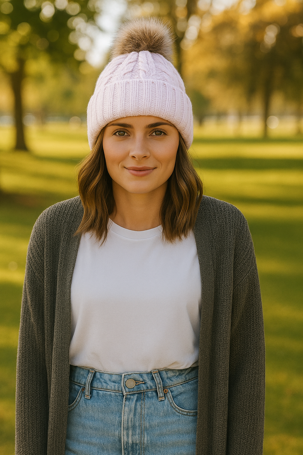 Light Pink Beanie