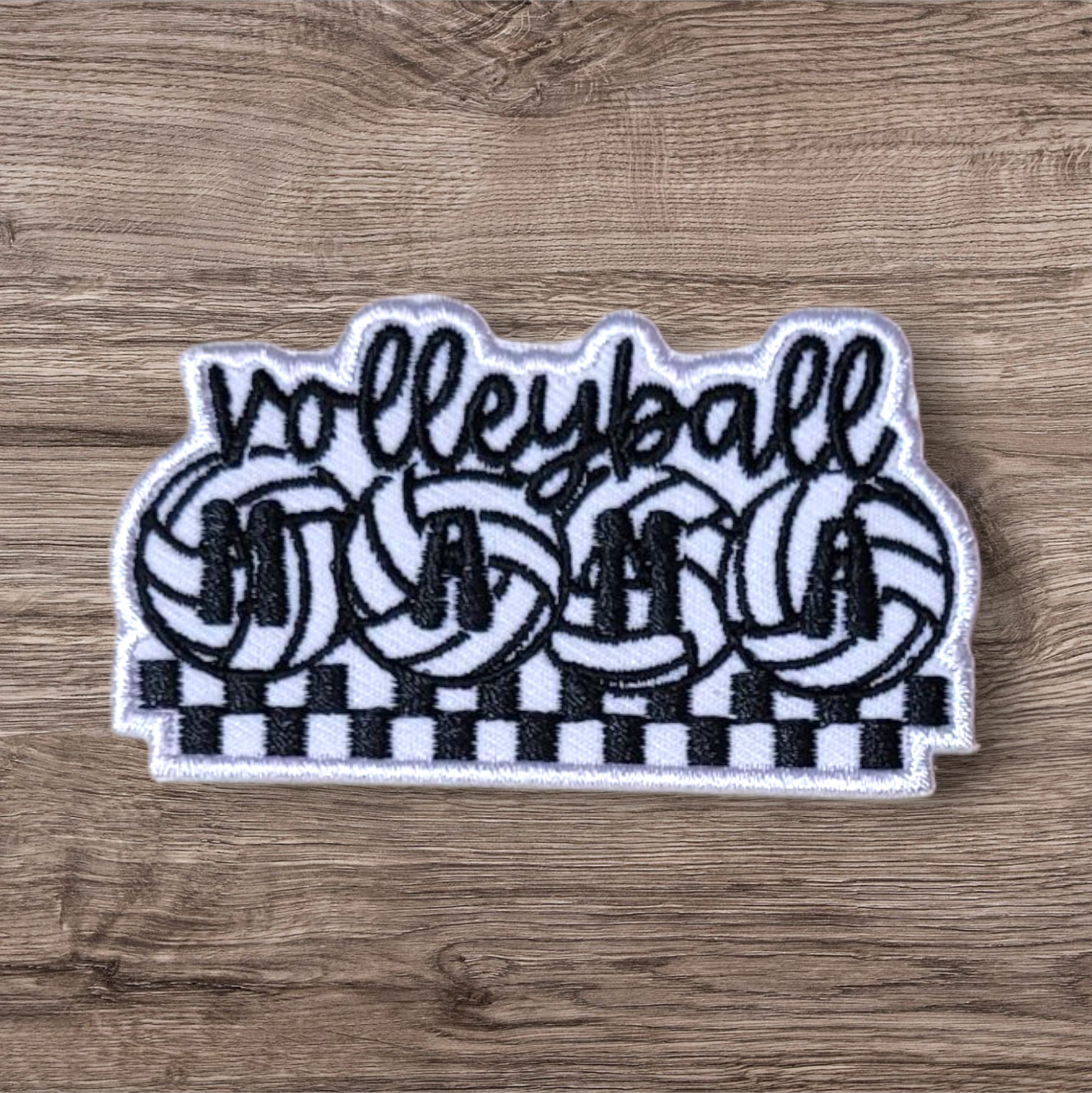 Volleyball Mama Patch