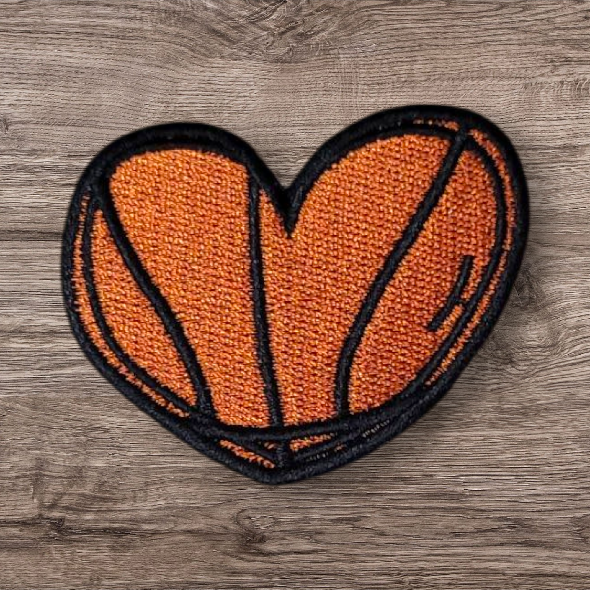 Basketball Heart Patch