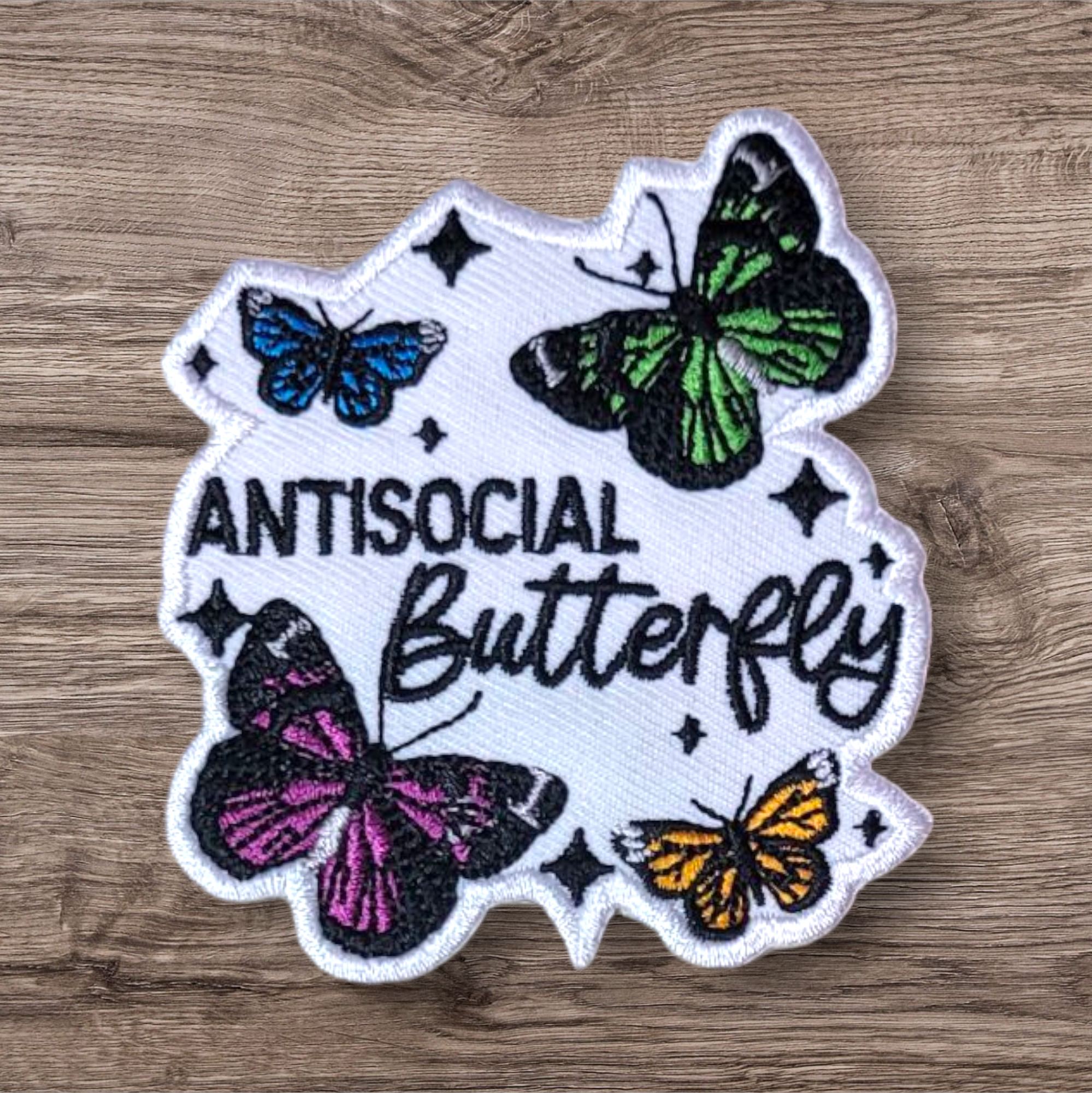 Antisocial Butterfly Patch