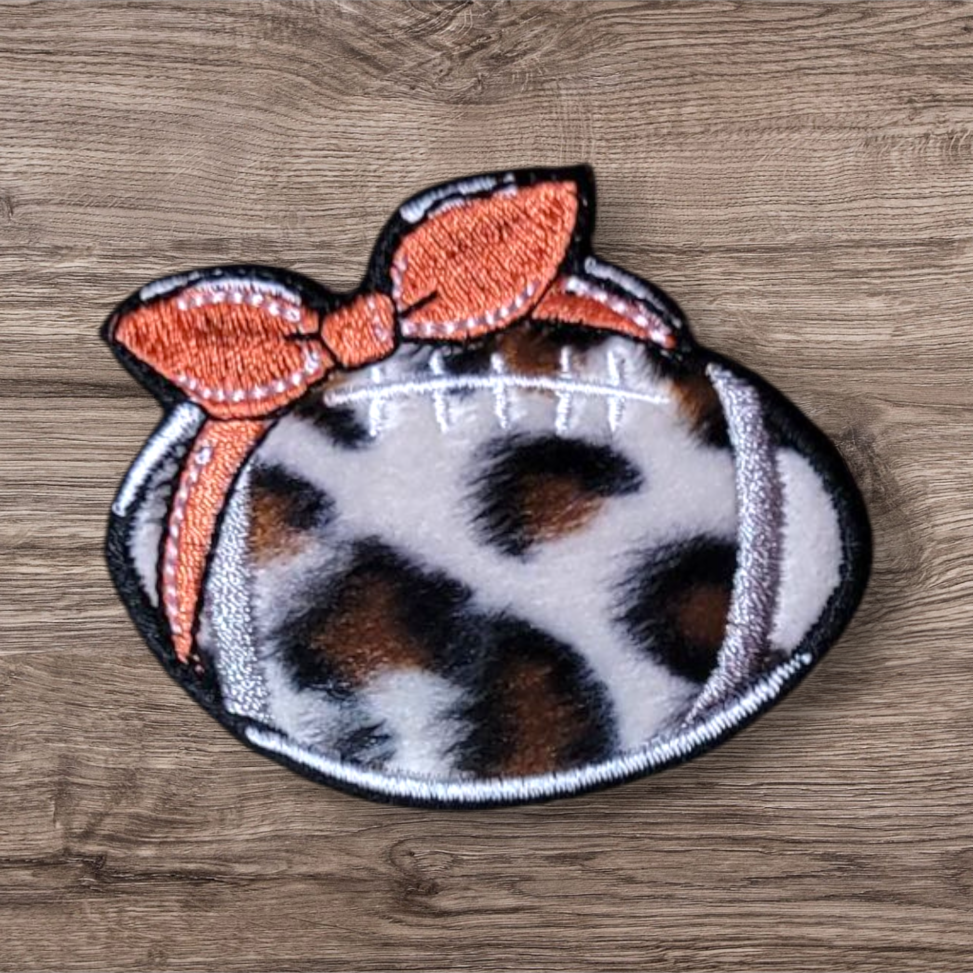 Leopard Football Patch