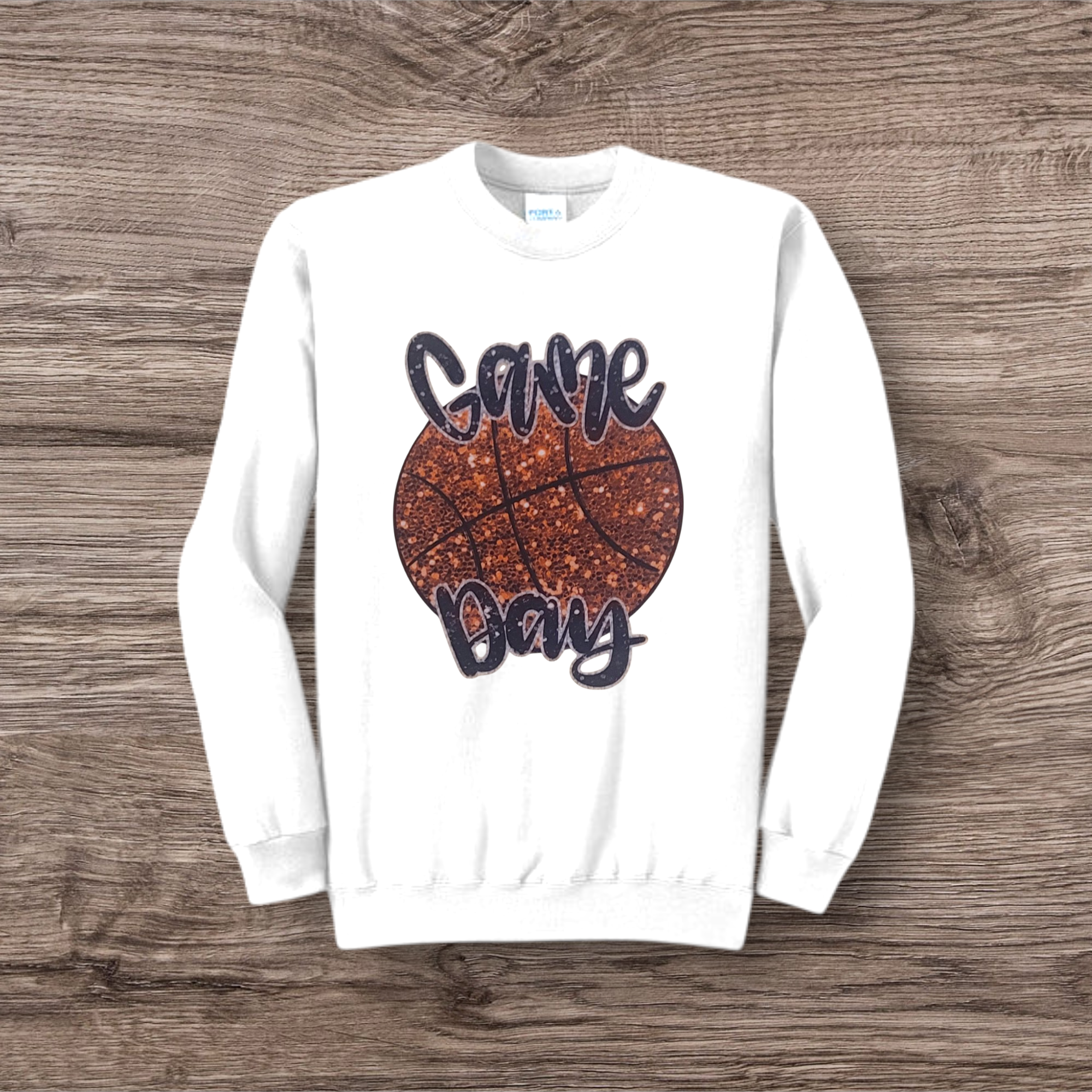 Sparkly Basketball Game Day Transfer