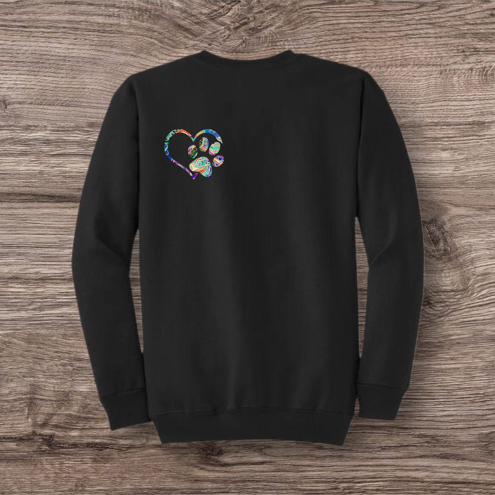 Tye Dye Paw Pocket